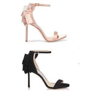 $15 🎴 Elegant heels 🎴 Ruffled silky satin barely